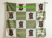 Burberry Flannel Throw Blanket Monogram Check Print Sofa Blanket B147